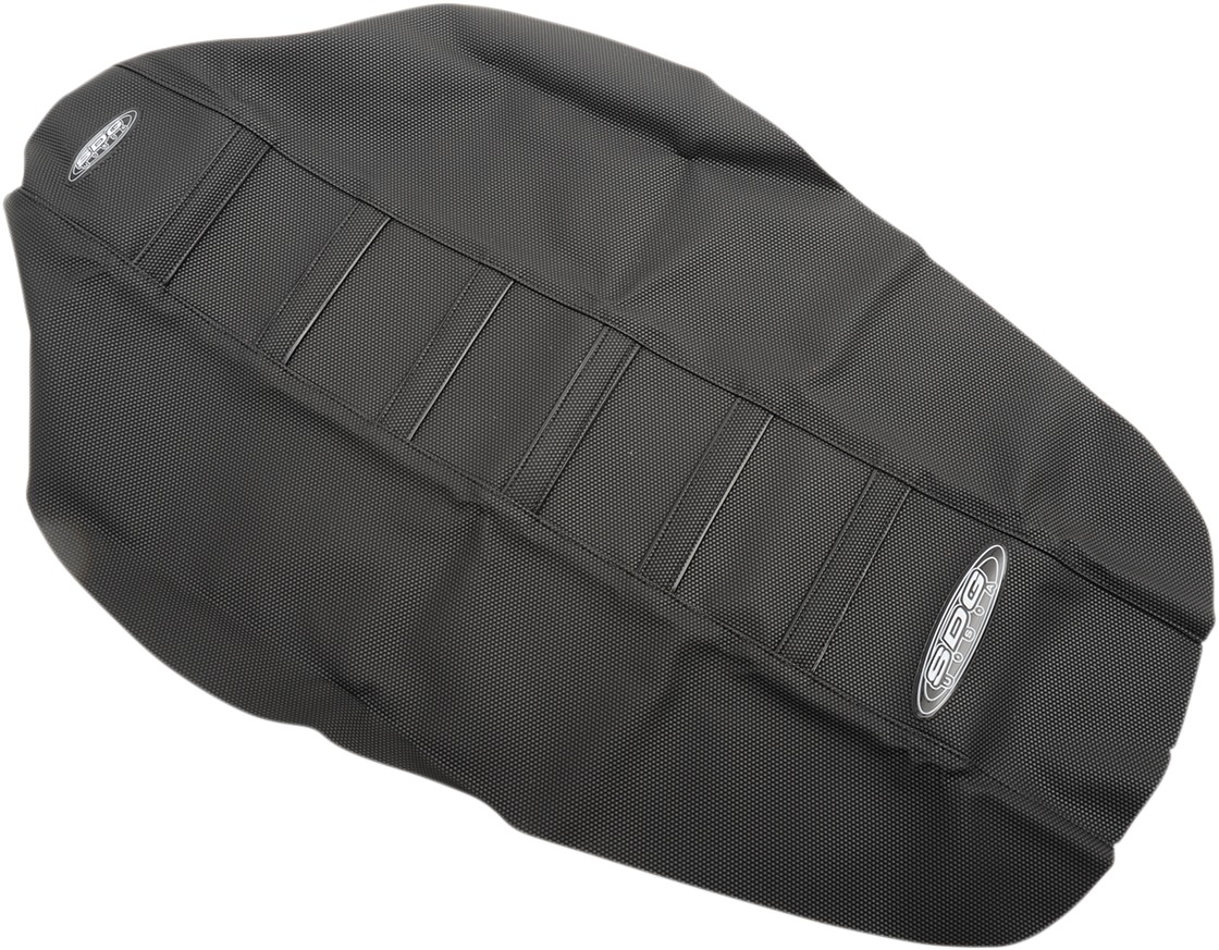 6-Rib Water Resistant Seat Cover - Black - For 07-18 Honda CRF150R - Click Image to Close