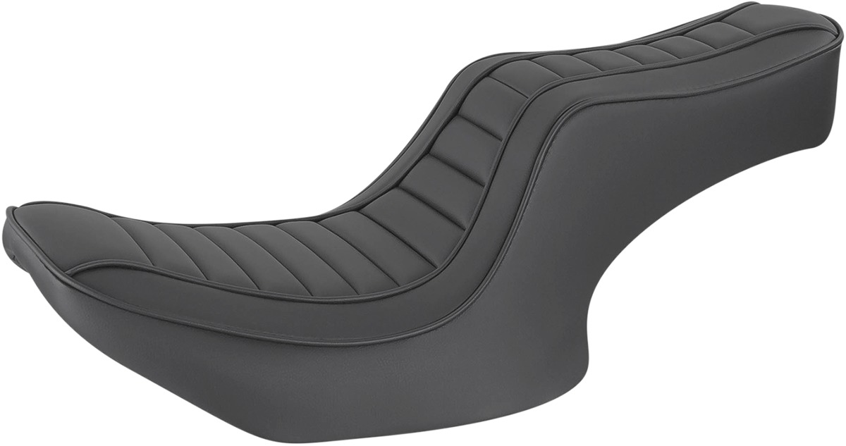 Hog Killers Pleated 2-Up Seat Black Gel - For 87-94 Harley FXR - Click Image to Close