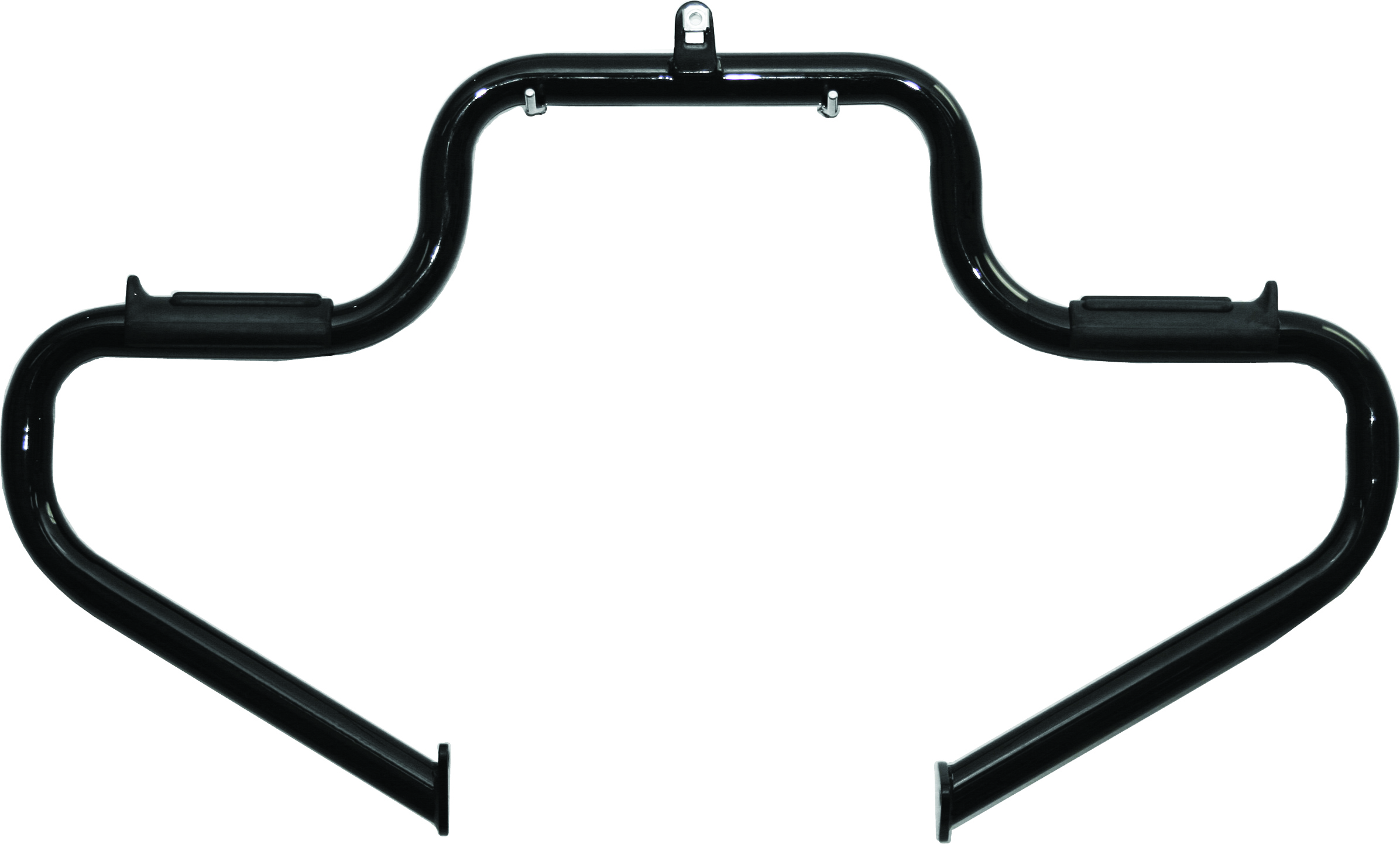 Multibar Engine Guard - Black - For 97-18 Harley Touring, Freewheeler - Click Image to Close