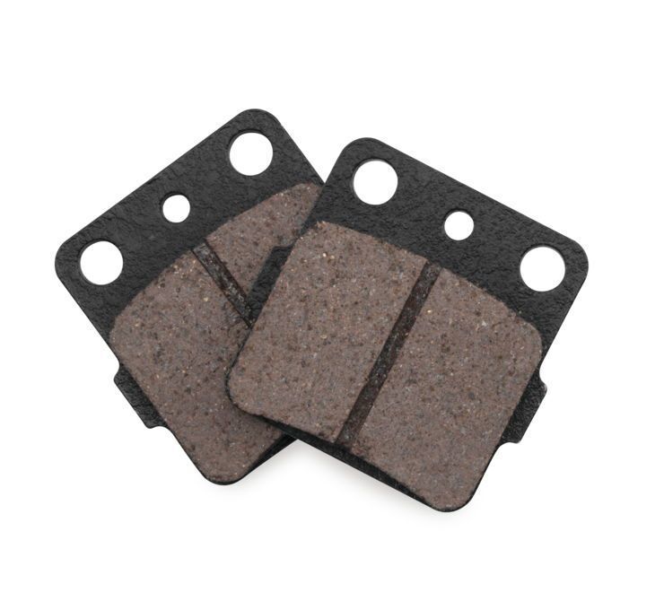 BikeMaster Organic Brake Pads Front/Rear - Fits Honda - Click Image to Close