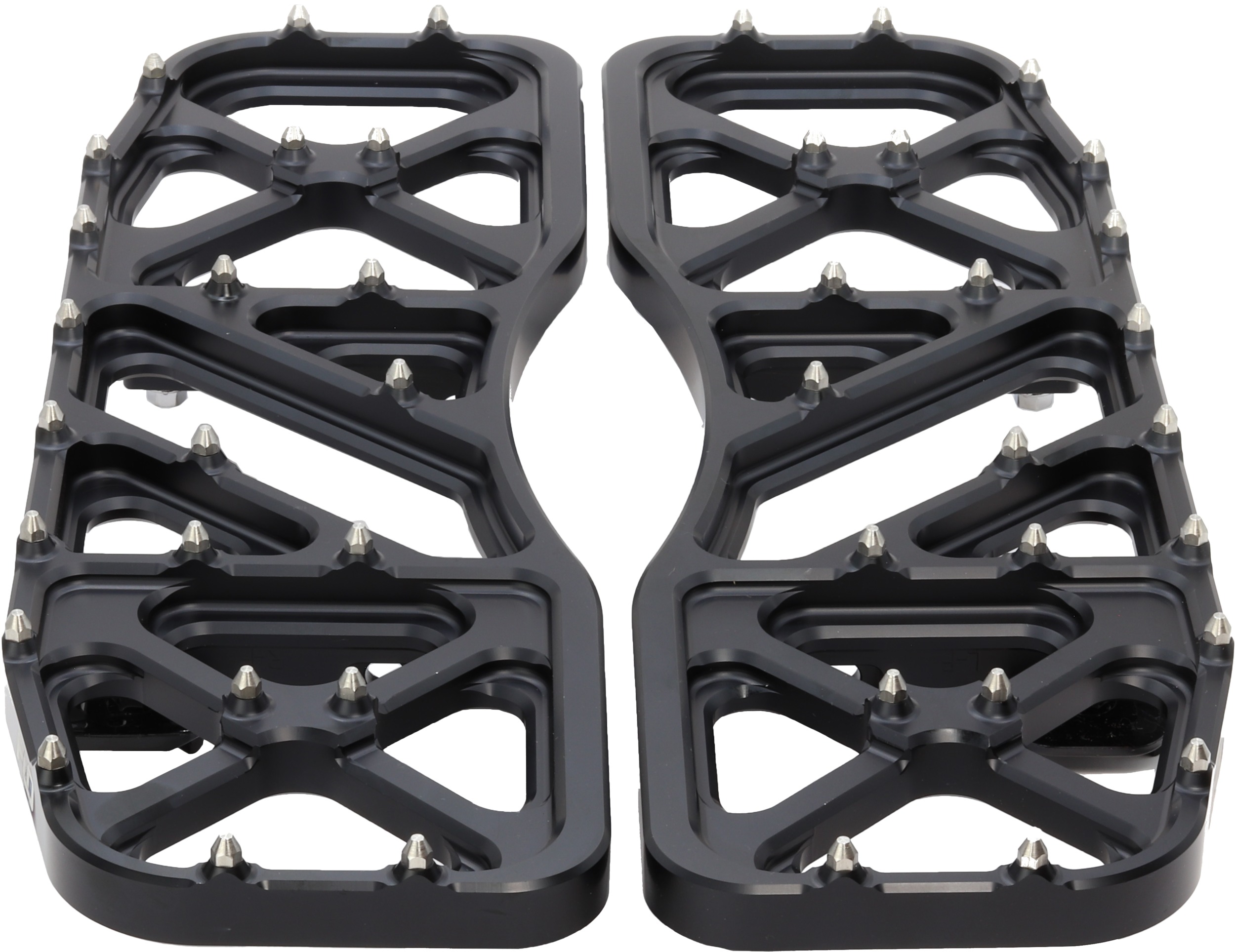 FLO Motorsports V5 Floorboards Black For Indian Models - Black V5 floorboards for Indian motorcycles - Click Image to Close