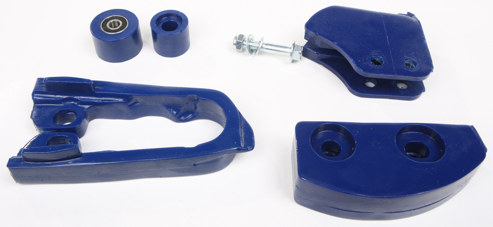 Chain Slider Set Stock Blue - For 06-08 Suzuki LTR450 Quadracer - Click Image to Close