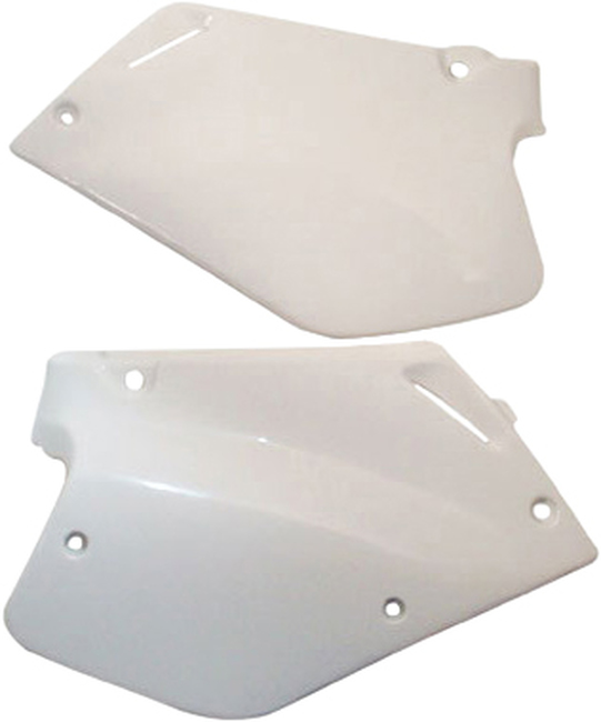 Side Panels - White - For 02-20 Yamaha YZ85 - Click Image to Close