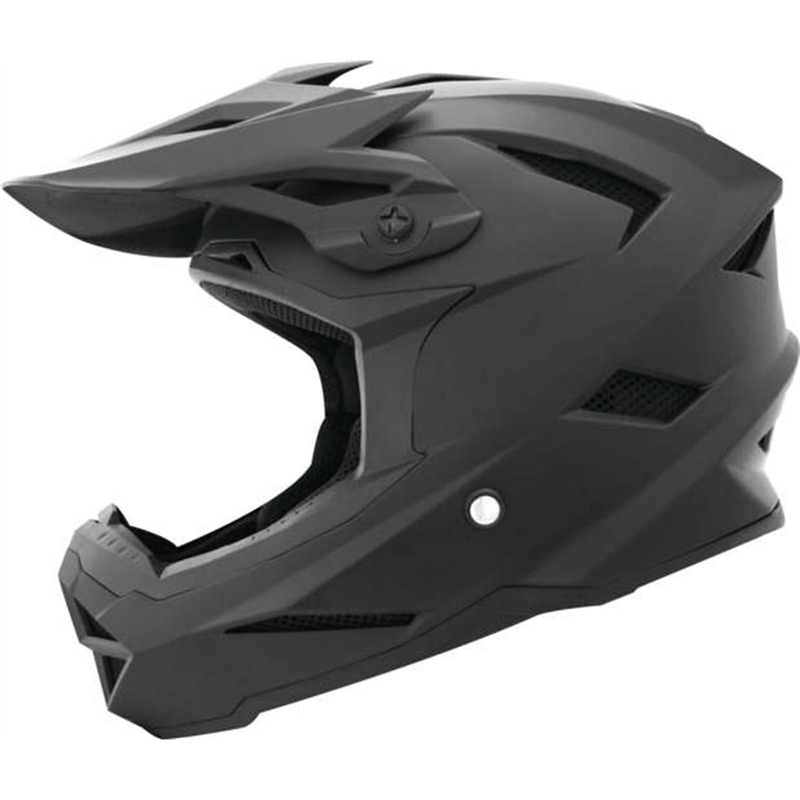 THH Helmets T-42 BMX Helmet Flat Black Small - Click Image to Close