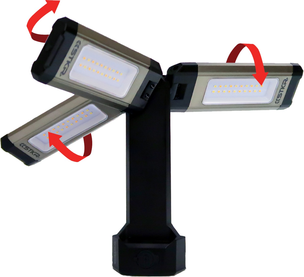 STKR Tri-Mobile Work Light 2000 Lumen - 2000 Lumen tri-mobile LED work light - Click Image to Close