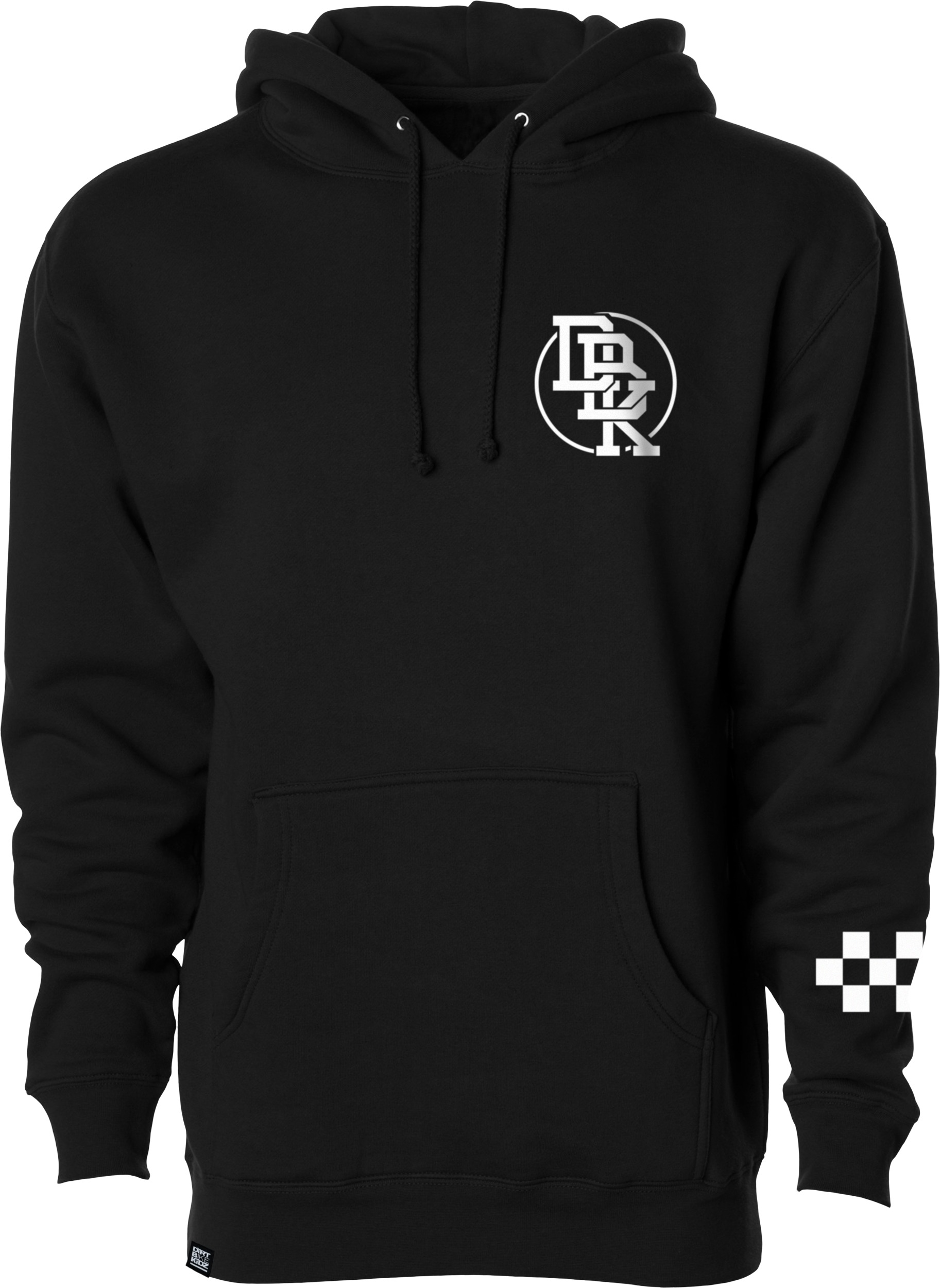 DBK Hot Rod Hoodie Black XL - Black hoodie, XL size by DBK - Click Image to Close