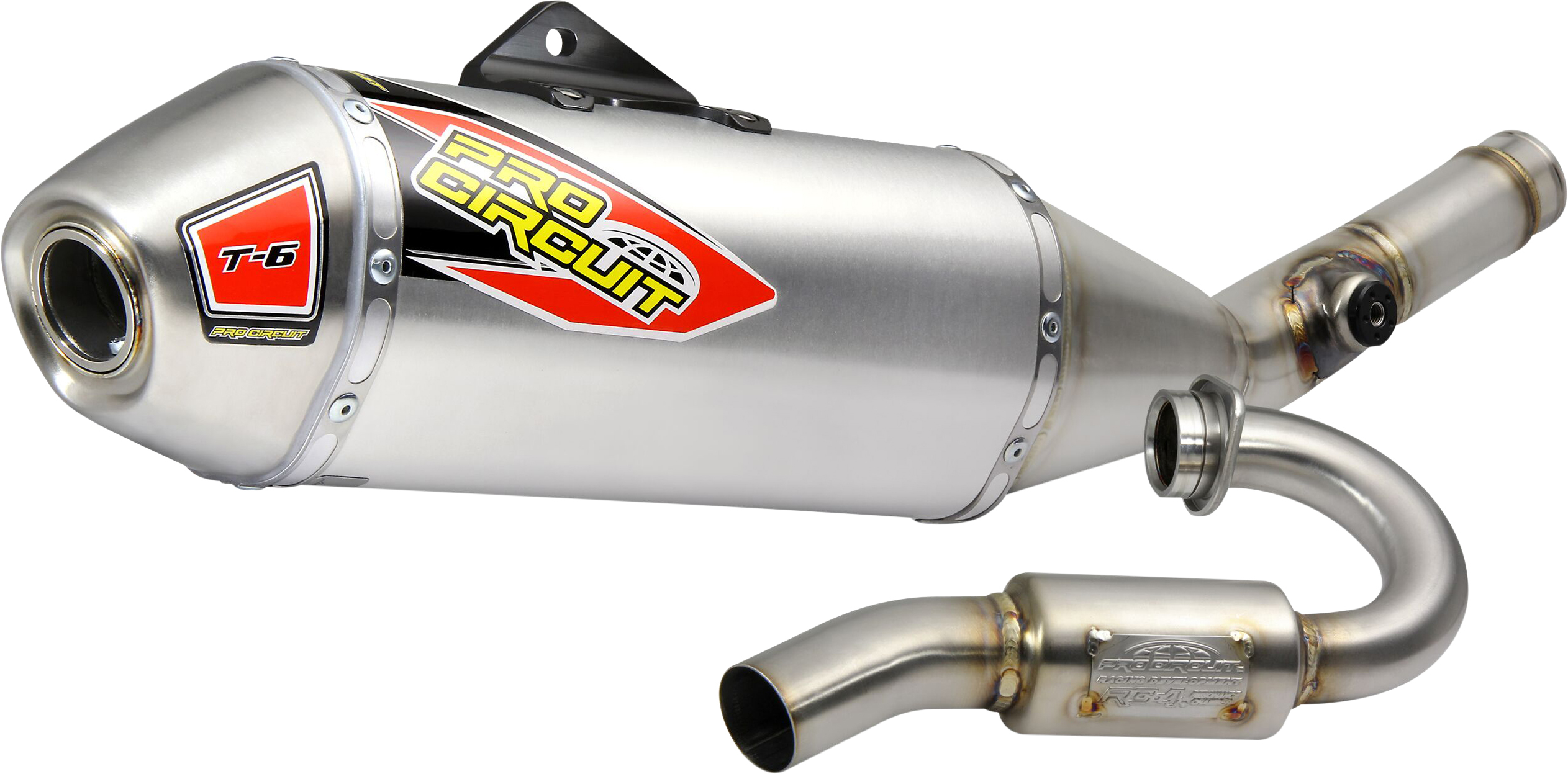 T-6 Stainless Steel Full Exhaust - For 21-23 Kawasaki KX250F - Click Image to Close