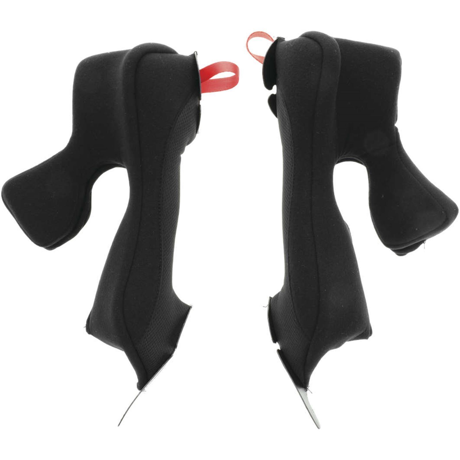 FirstGear Hyperion Cheek Pads - Large for Hyperion Carbon Helmet - Click Image to Close