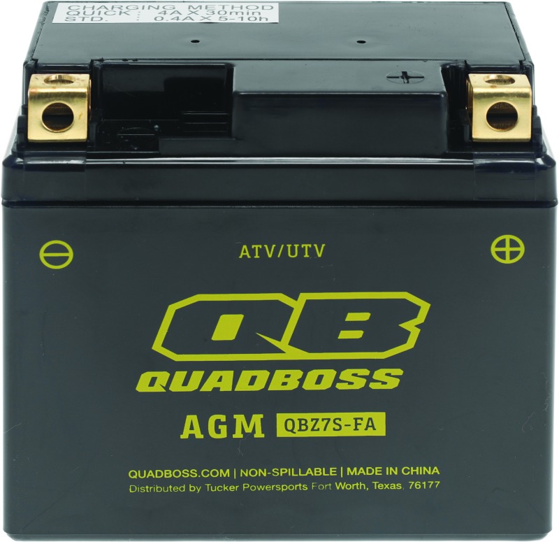 QuadBoss Maintenance-Free AGM Battery - Click Image to Close