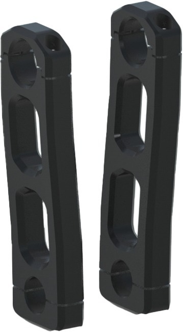 CFR Knucks Risers 6" For Pivot Style Steering Posts - Click Image to Close