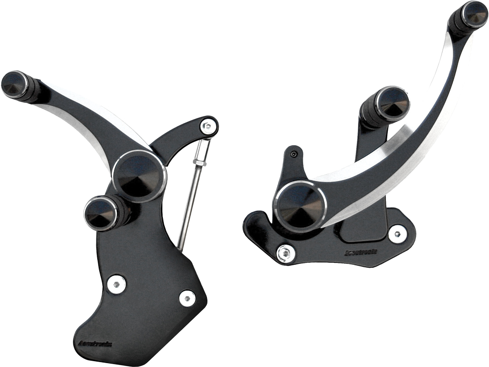 Forward Controls - Black - For 14-19 Harley Touring - Click Image to Close