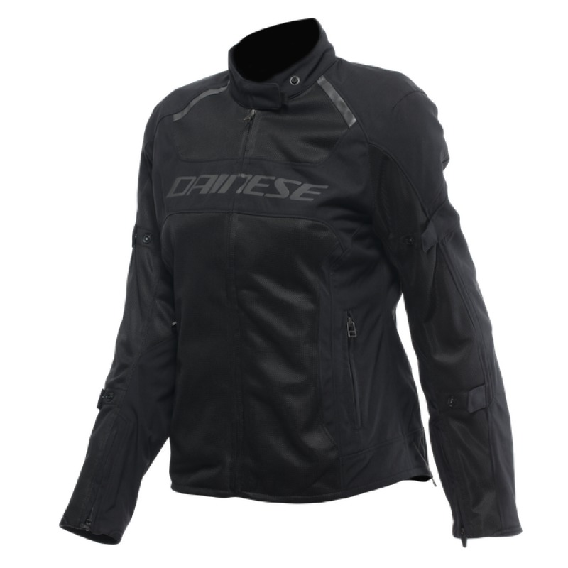 Dainese Air Frame 3 Tex Jacket Womens Black Size 40 - Textile summer jacket for women in size 40, black - Click Image to Close