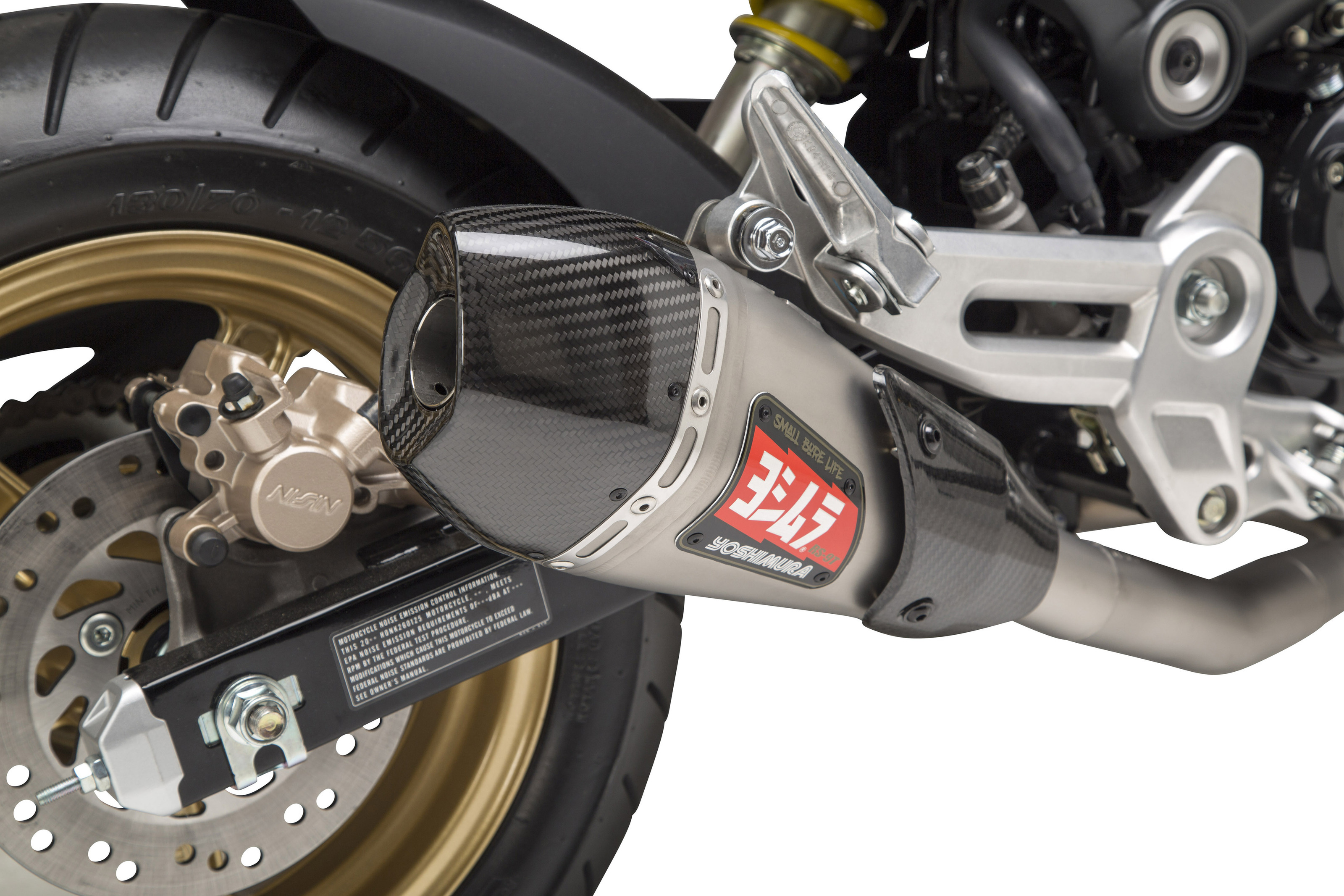 RS-9T Race Stainless Full Exhaust - 22-24 Honda Grom - Click Image to Close