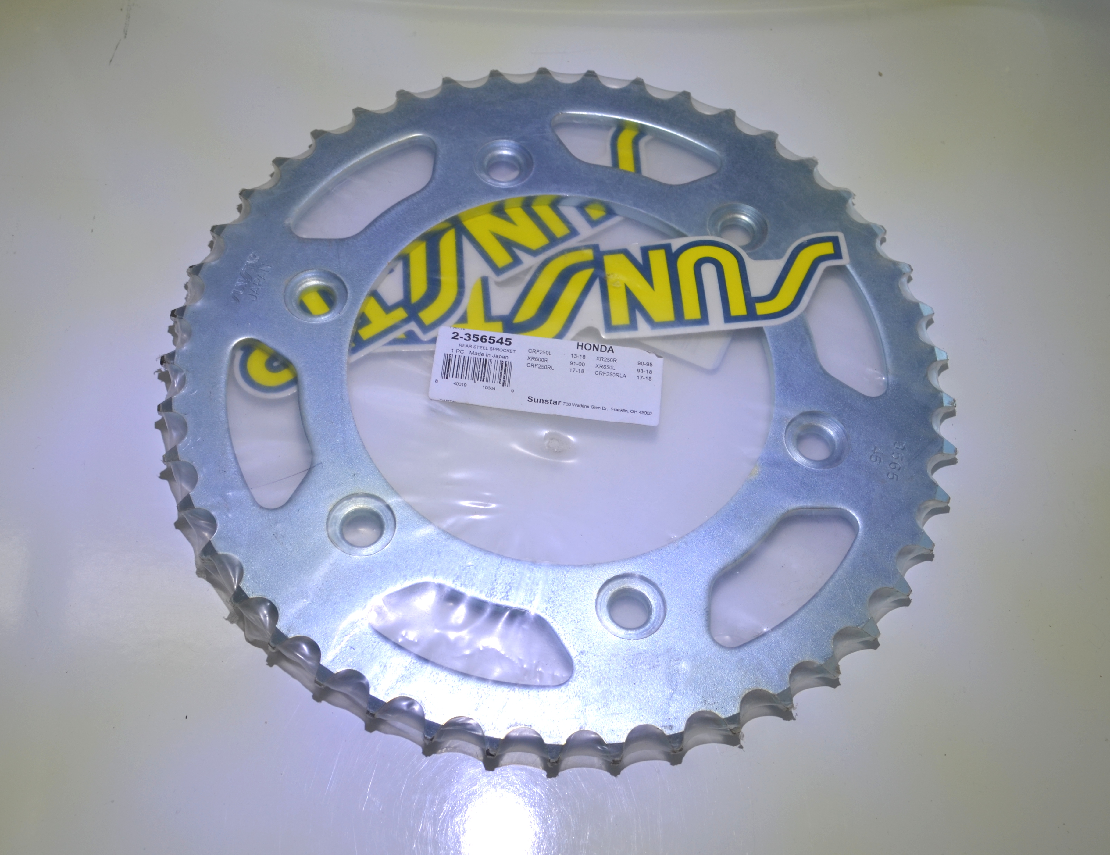 Rear Steel Sprocket 45T - Click Image to Close