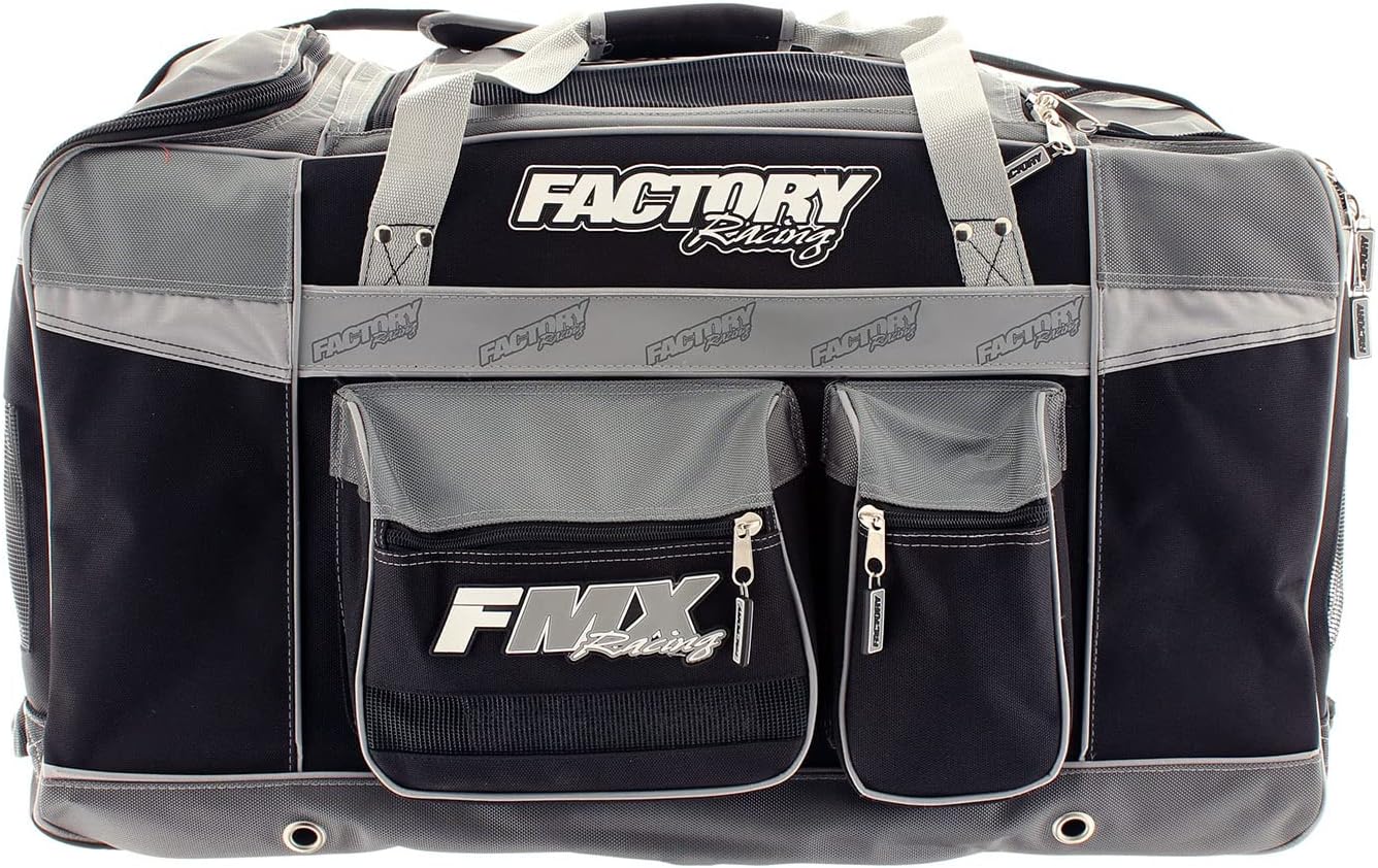 Factory FMX Motocross Gear Bag X-Large Gray V2 - Click Image to Close