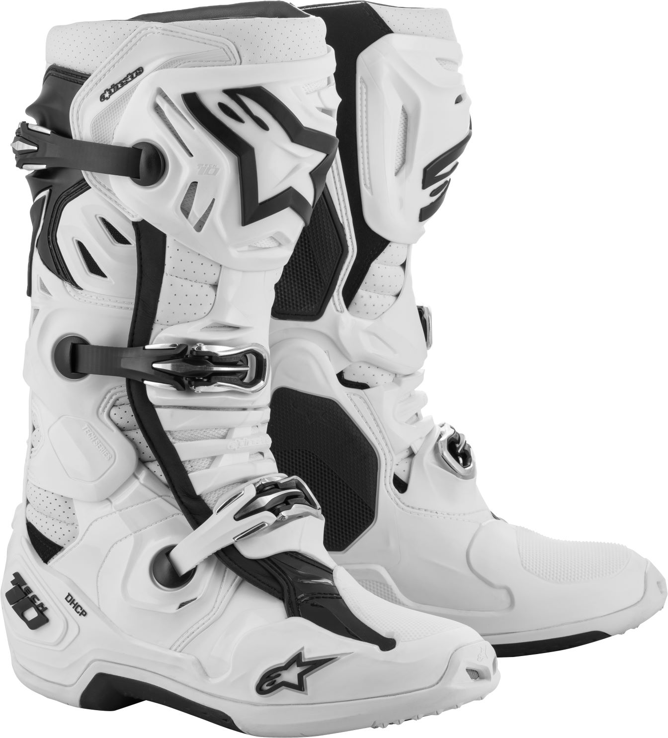 Tech 10 Supervented Boots White US 07 - Click Image to Close