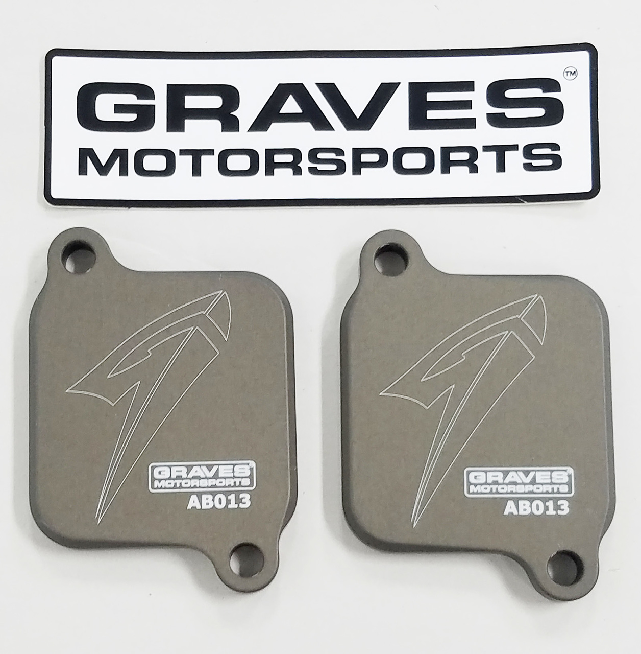 Smog Block Off Plates - For 01-18 & 17-18 GSXR1000 & 00-05 GSXR600/750 - Click Image to Close