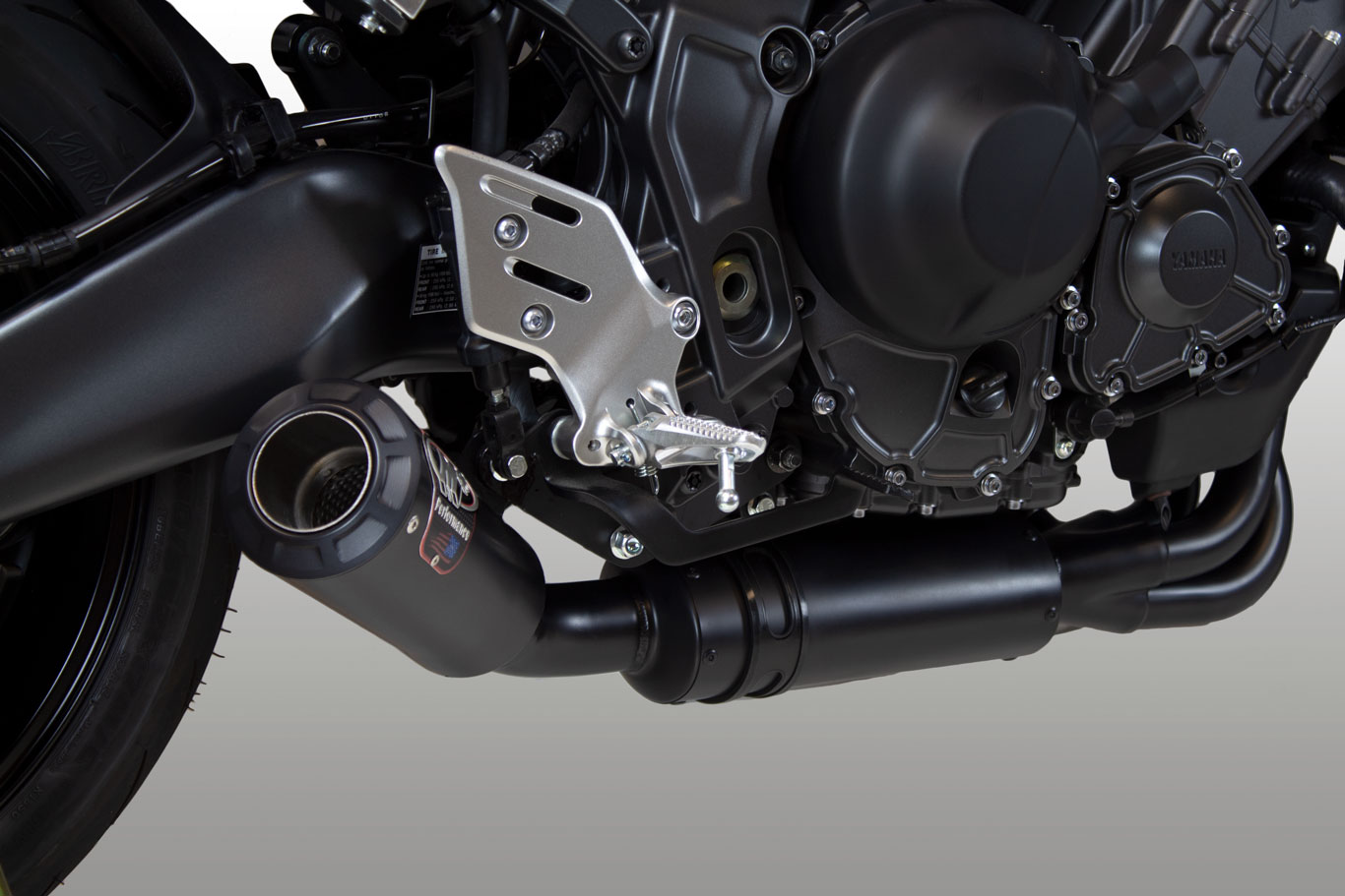RM1 Black Full Exhaust w/ dB Killer - For 21-22 Yamaha MT-09 - Click Image to Close
