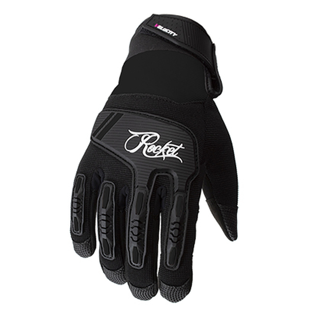 Joe Rocket Ladies Velocity 3.0 Gloves XS Black/Black - Ladies riding gloves XS Black/Black - Click Image to Close
