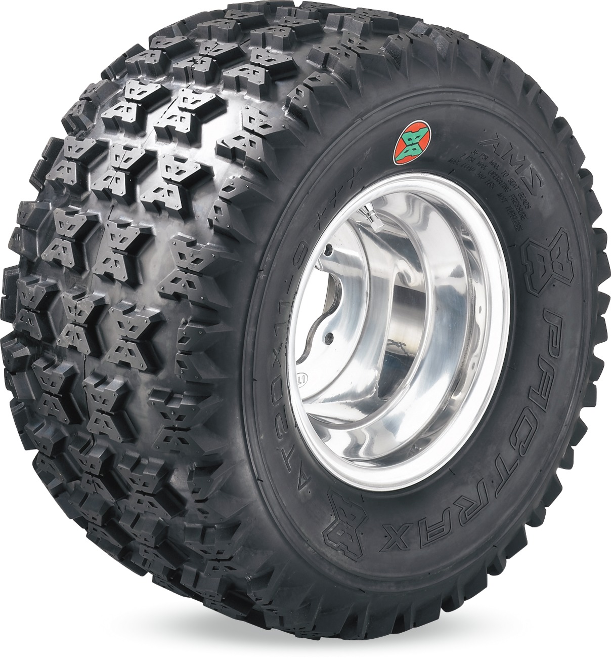 AMS Pactrax II ATV Tire 18x10-8 Rear - ATV rear tire, 18x10-8, Pactrax II - Click Image to Close