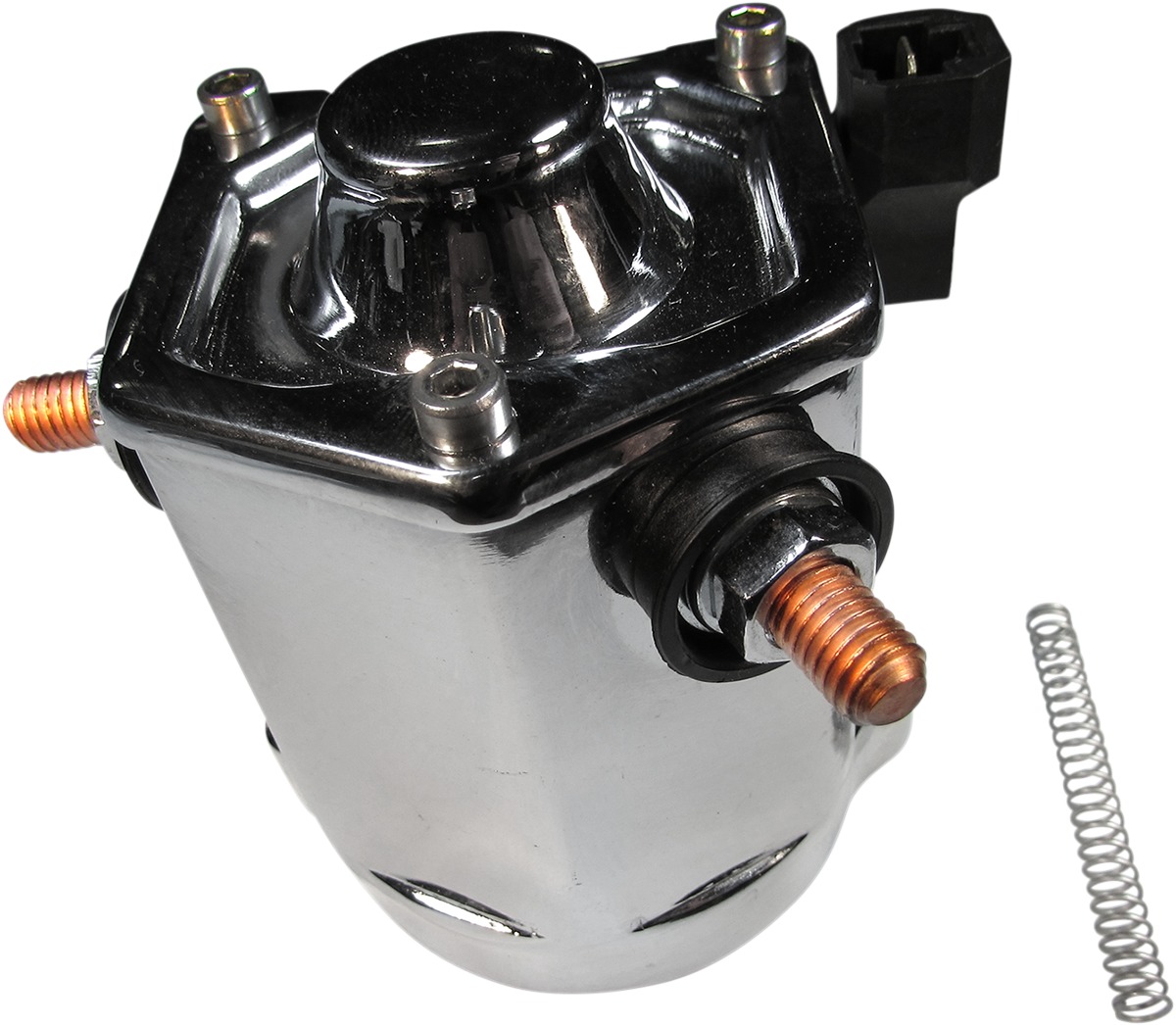 Chrome Starter Solenoid 1.2/1.4/1.6/1.8 kW - Click Image to Close