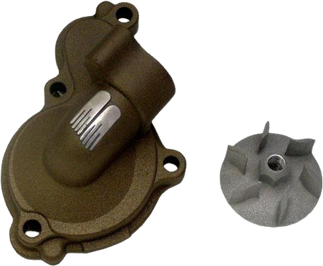 Waterpump Cover Impeller Kit Magnesium - For 10-13 Yamaha YZ450F - Click Image to Close
