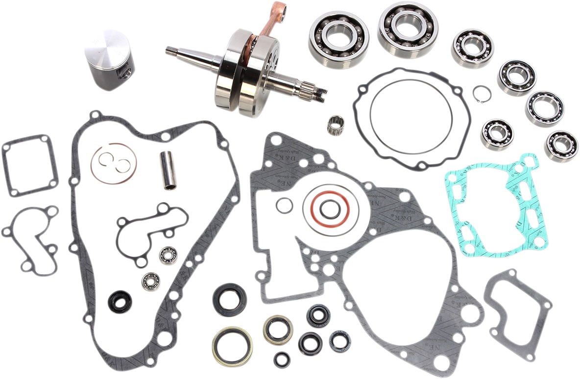 Engine Rebuild Kit w/ Crank, Piston Kit, Bearings, Gaskets & Seals - For 02-04 RM85/L - Click Image to Close