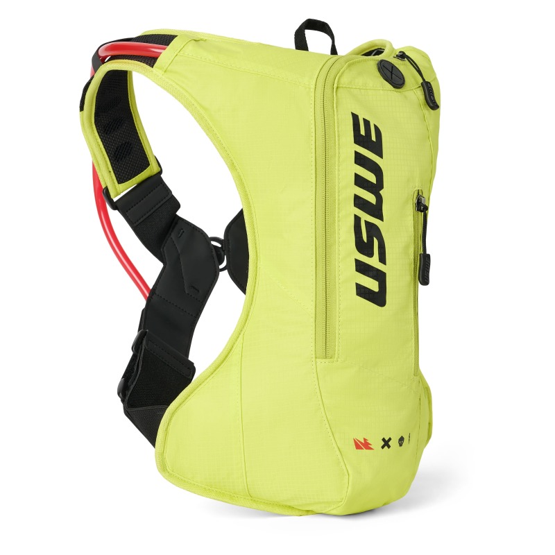USWE Outlander 4L Hydration Pack Crazy Yellow - 4L hydration pack with 3L bladder, Crazy Yellow - Click Image to Close