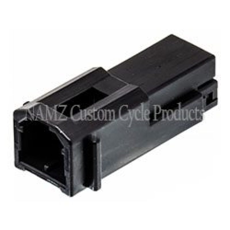 AMP Multilock 2-Position Male Wire Cap Housing HD 73102-96BK by Namz - Click Image to Close