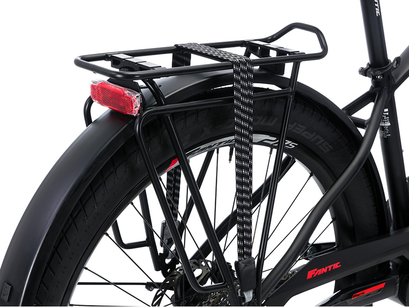 Black Seven Days Living E-Bike - Small Frame Trekking Bike - Click Image to Close