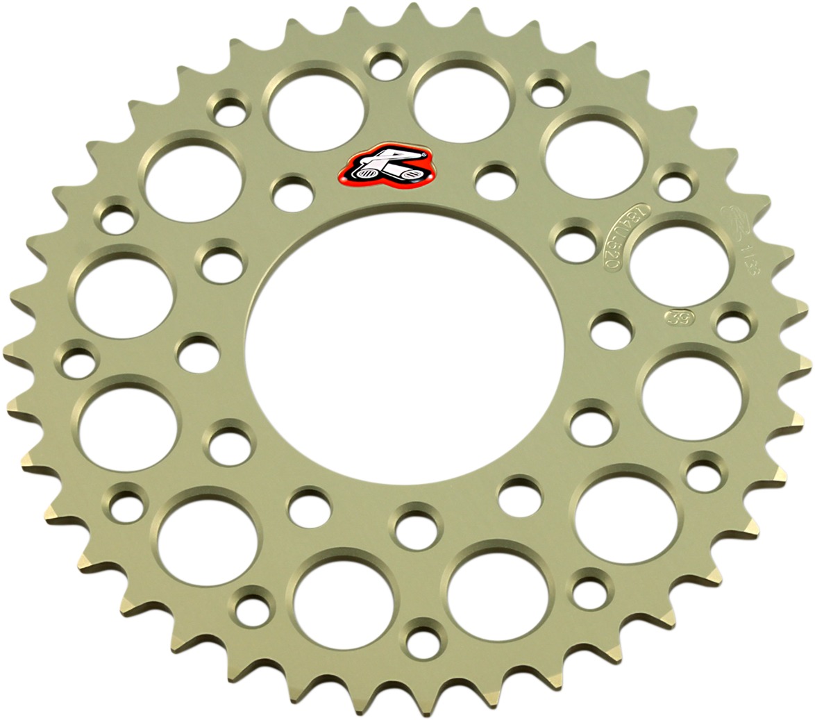 520 39T Rear Sprocket Gold - For Kawasaki Versys Ninja - Click Image to Close