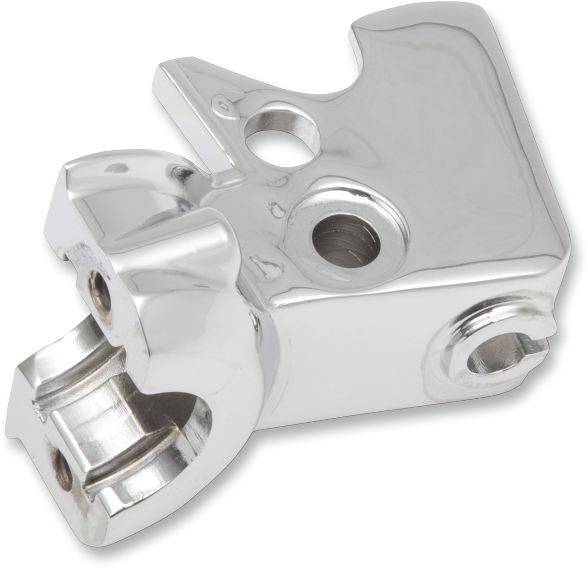 Drag Specialties Clutch Lever Bracket Chrome For Harley-Davidson - Chrome clutch lever bracket For Harley-Davidson - Click Image to Close