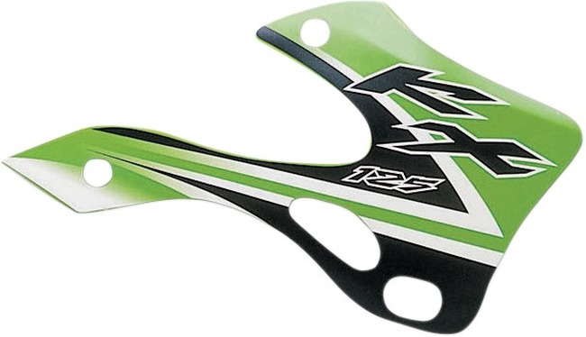 Factory Look Tank / Shroud Graphics - 2002 Style - for 99-02 Kawasaki KX250 - Click Image to Close