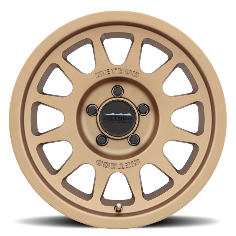 MR703 17x8.5 +25mm Offset 5x5 71.5mm CB Method Bronze Wheel - Click Image to Close
