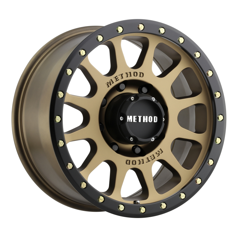 MR305 NV 20x10 -18mm Offset 8x6.5 130.81mm CB Bronze/Black Street Loc Wheel - Click Image to Close