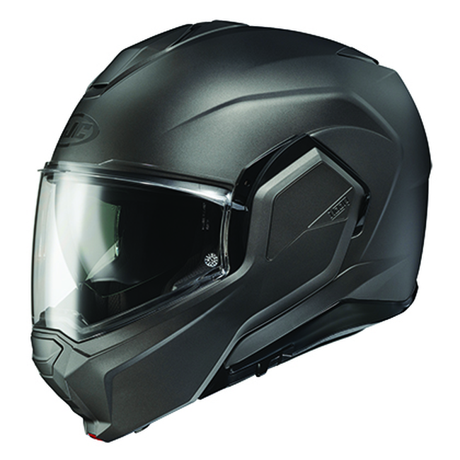 HJC i100 Modular Street Helmet MD SF Titanium - Modular helmet, size MD, SF Titanium color - Click Image to Close
