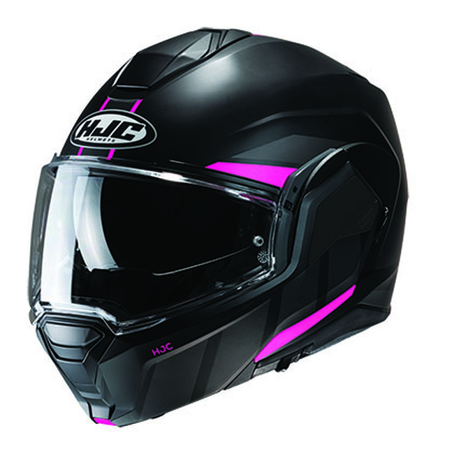 HJC i100 Beis Modular Street Helmet XS MC8SF - Modular helmet, XS, MC8SF, DOT approved - Click Image to Close