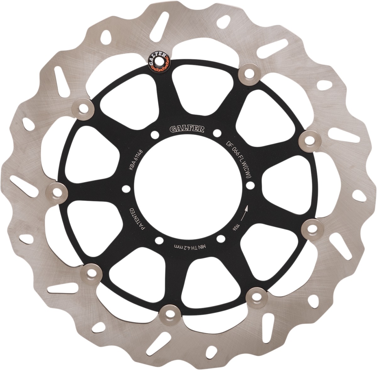 Floating Wave Brake Rotor - Left Directional - Front Disc - Click Image to Close