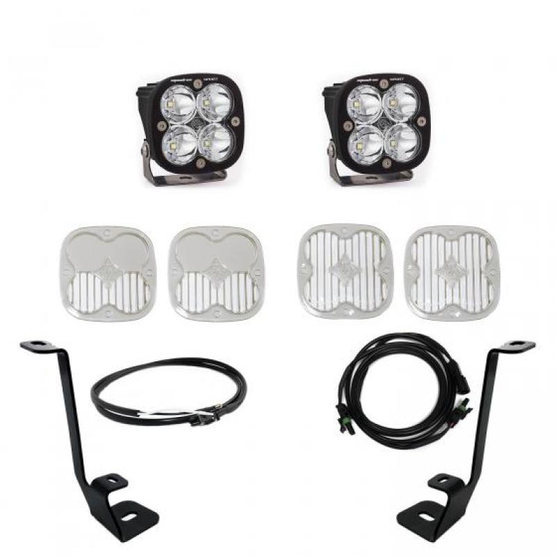 Baja Designs A-Pillar Kit Squadron Sport Spot w/ Upfitter Fits 2021+ Ford F150 - Click Image to Close