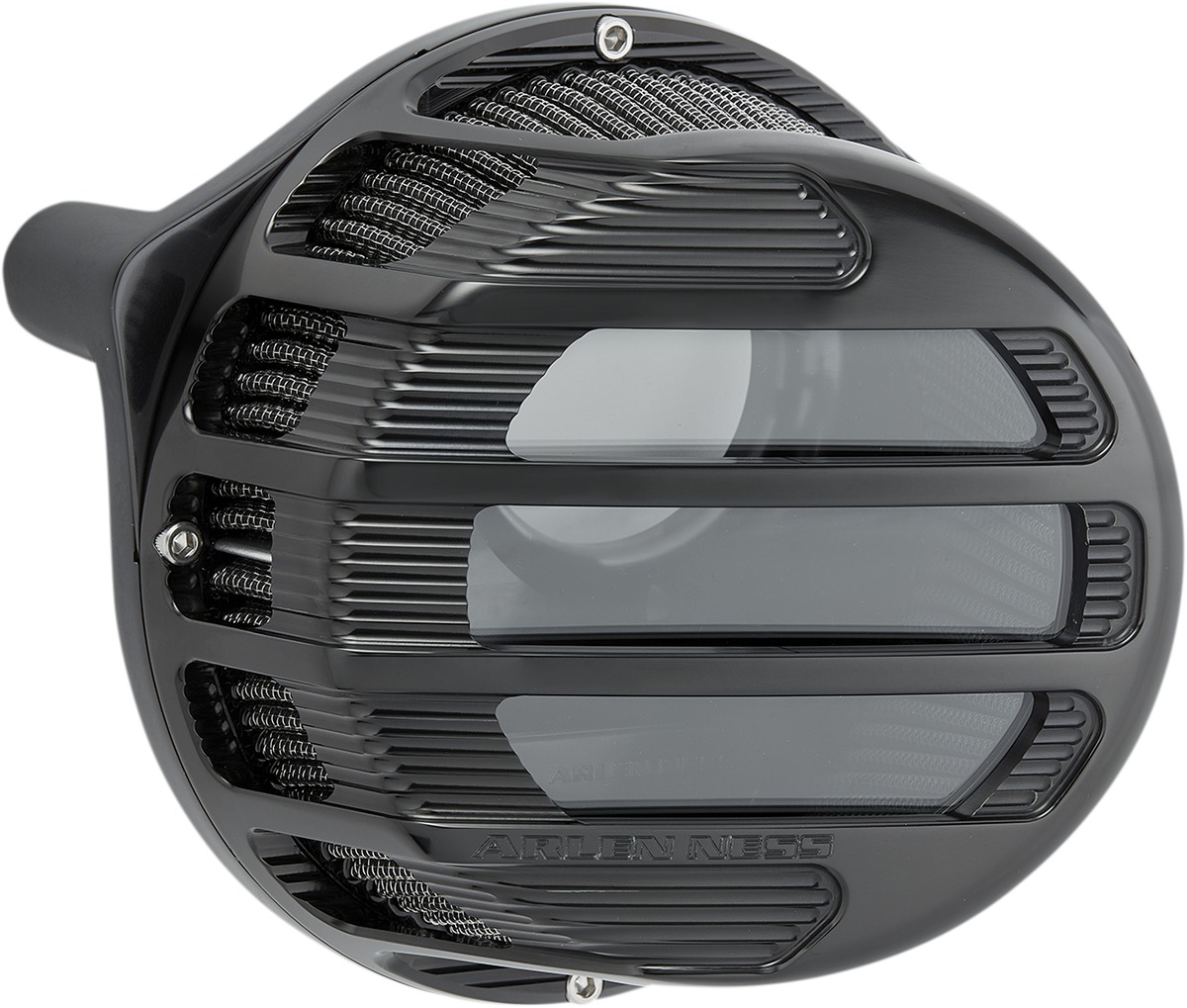 Arlen Ness Sidekick Air Cleaner Kit Black Fits 00-13 TC - Click Image to Close