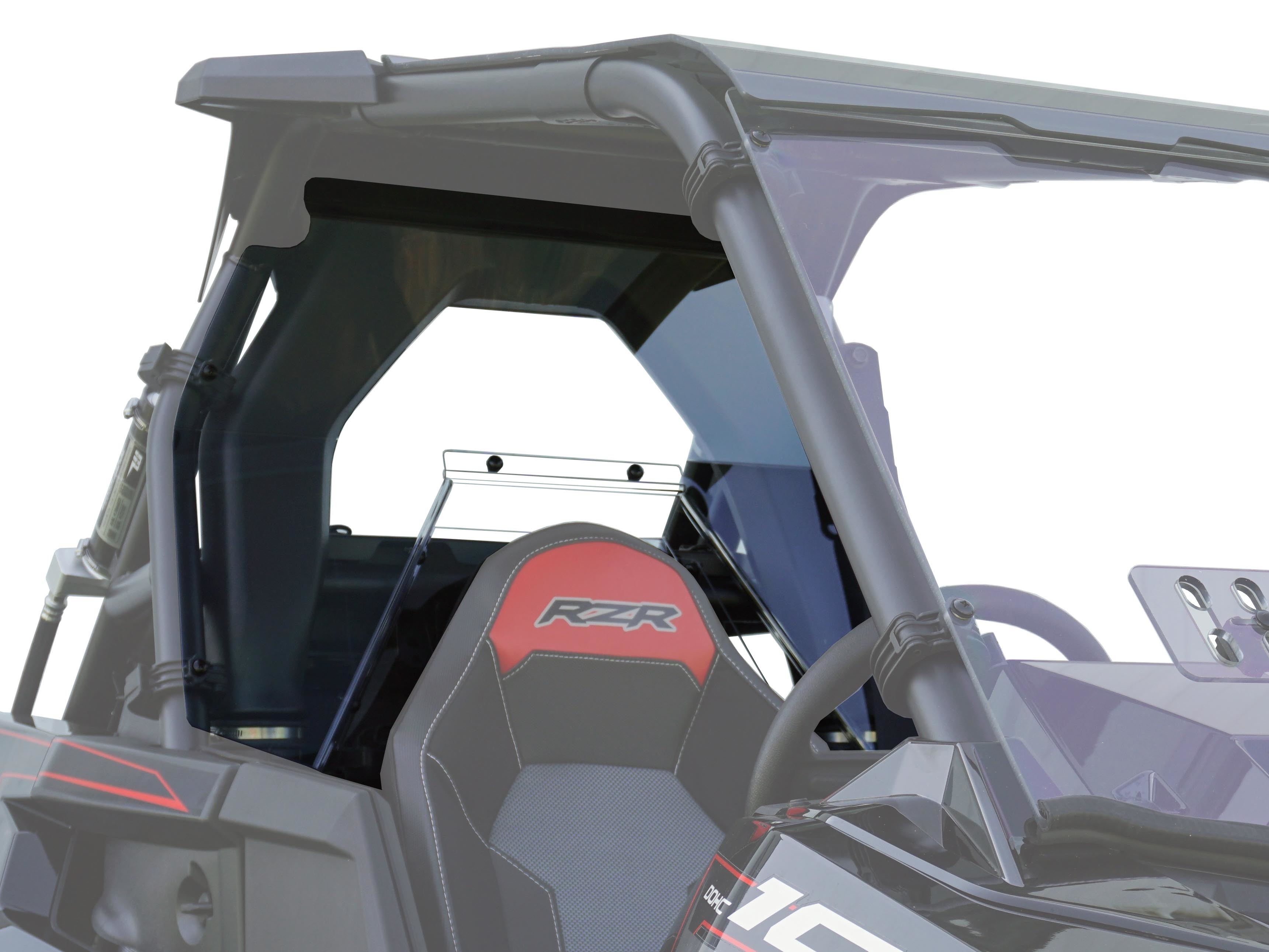 Clear Rear Windshield - For 2019 Yamaha YXZ1000R /SE /SS - Click Image to Close