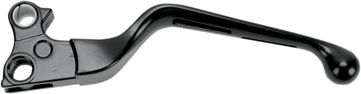 Drag Specialties Slotted Wide Blade Clutch Lever Matte Black For Harley-Davidson - Click Image to Close