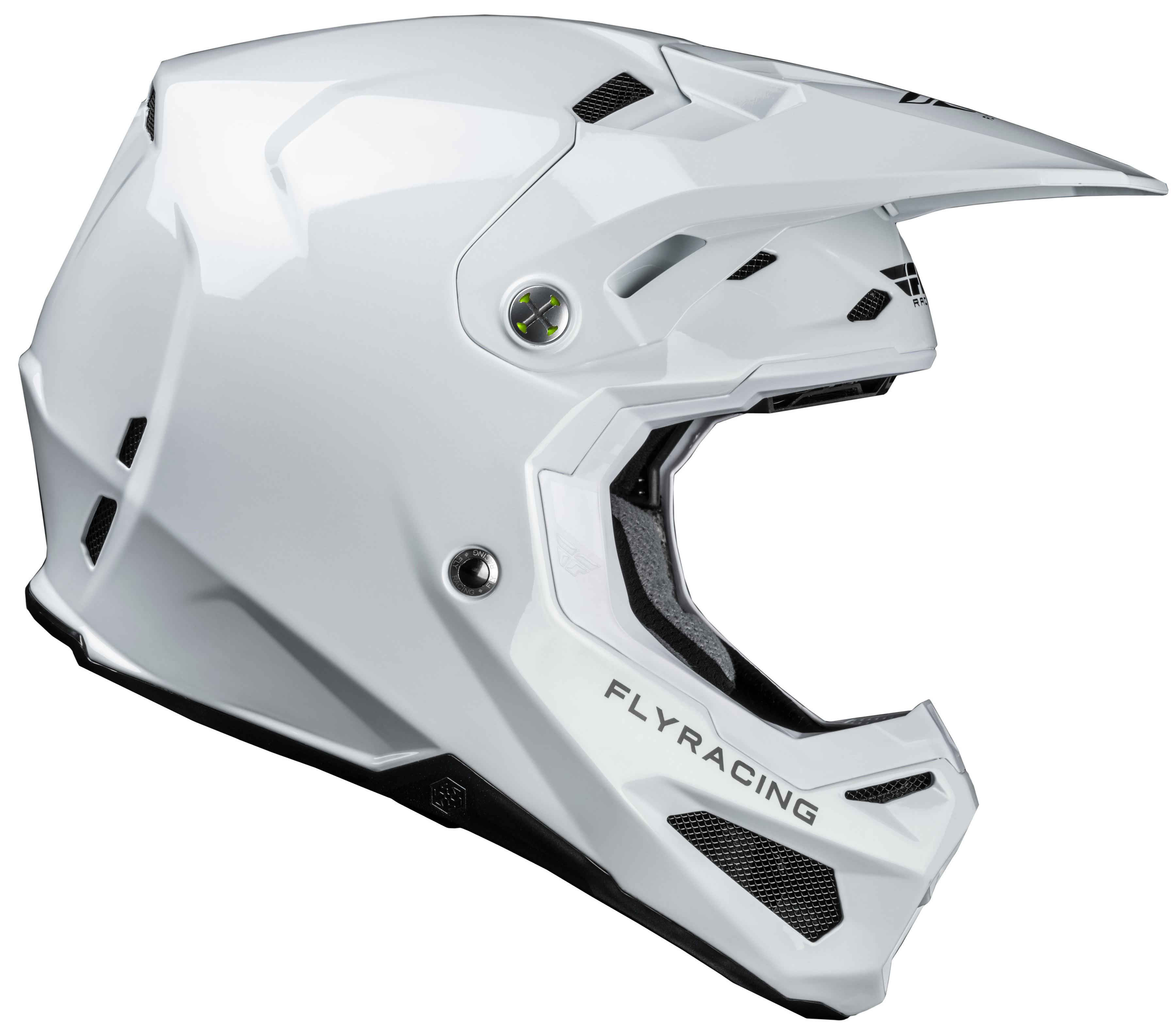 Formula Solid Helmet White Large - Click Image to Close