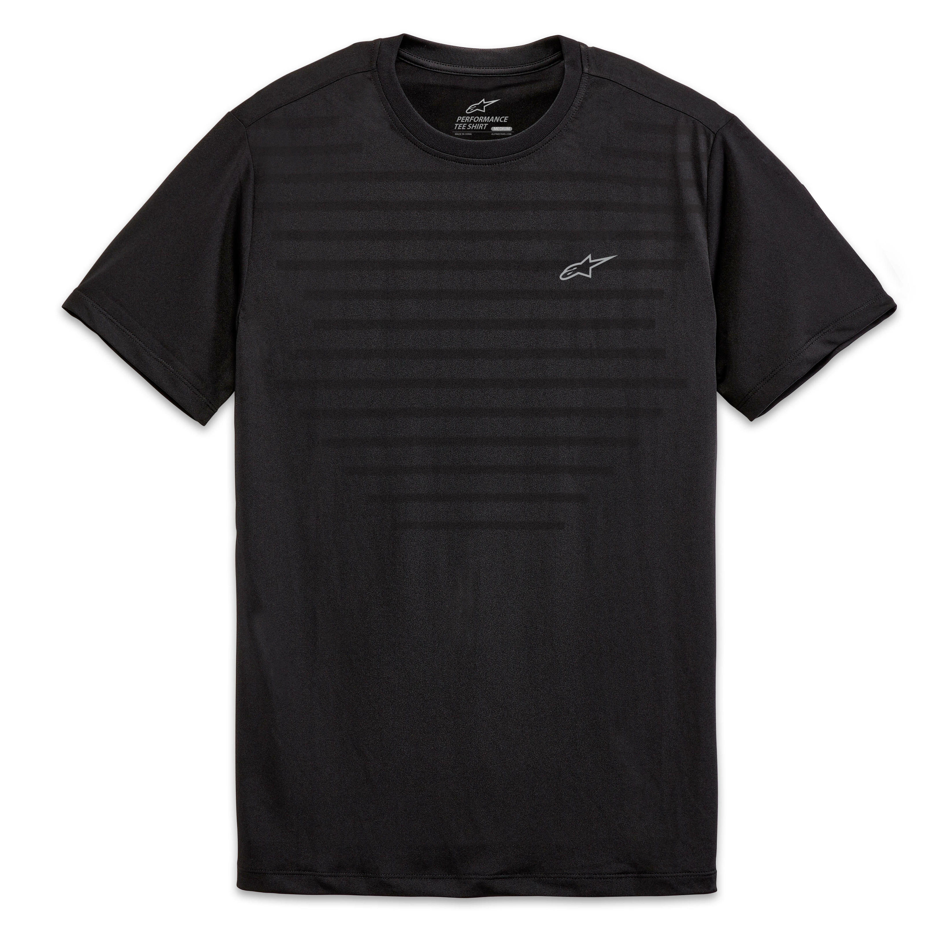 Alpinestars Engineered Performance SS Tee Black Small - Performance short sleeve tee in Black, Small - Click Image to Close