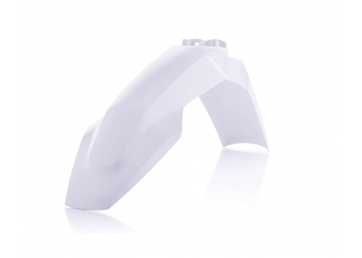 Front Fender - 2020 White - For Most 16-22 Husqvarna TE/FE/FC 125/250/350/450/501 - Click Image to Close