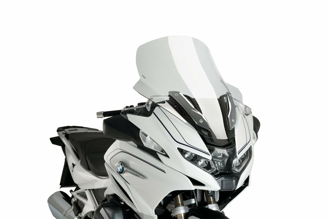PUIG Touring Windscreen Clear For BMW R1250RT 2022 - Clear touring windscreen For BMW R1250RT 2022 - Click Image to Close