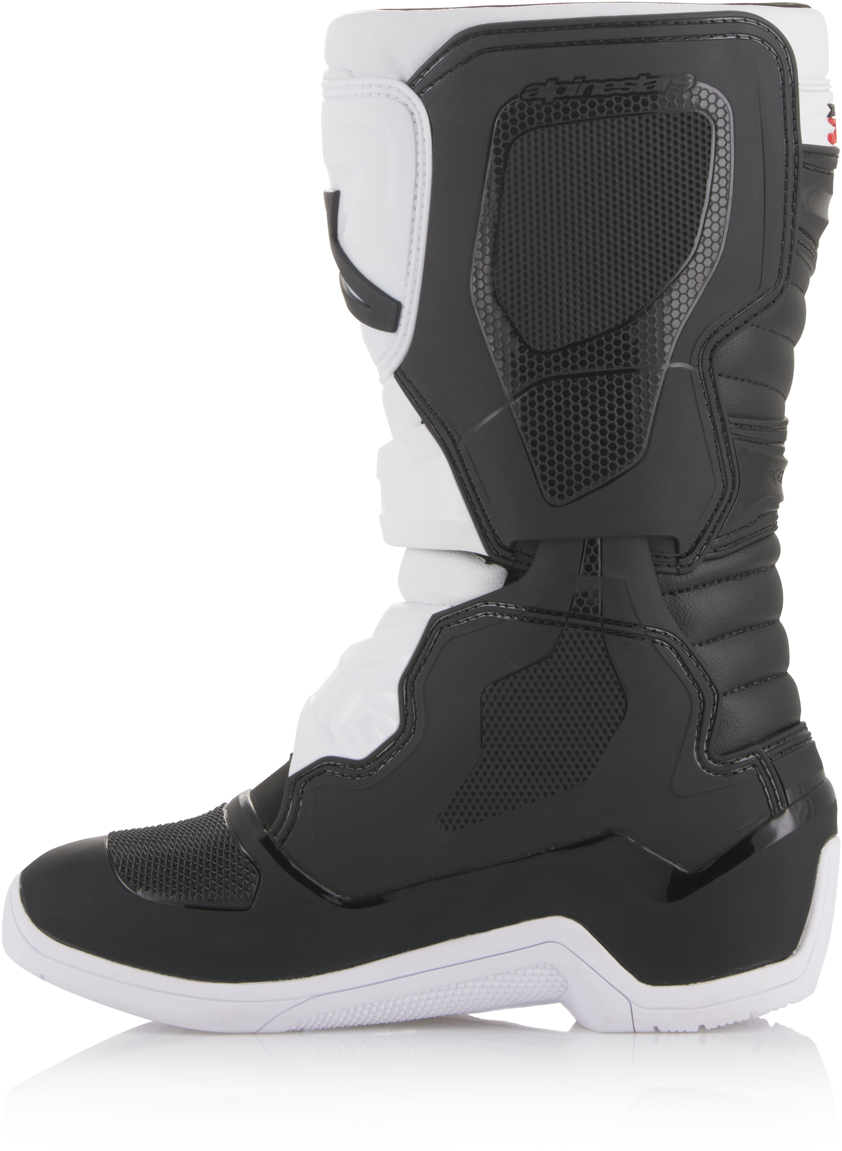 Tech 3S Boots Black/White Size 2 - Click Image to Close