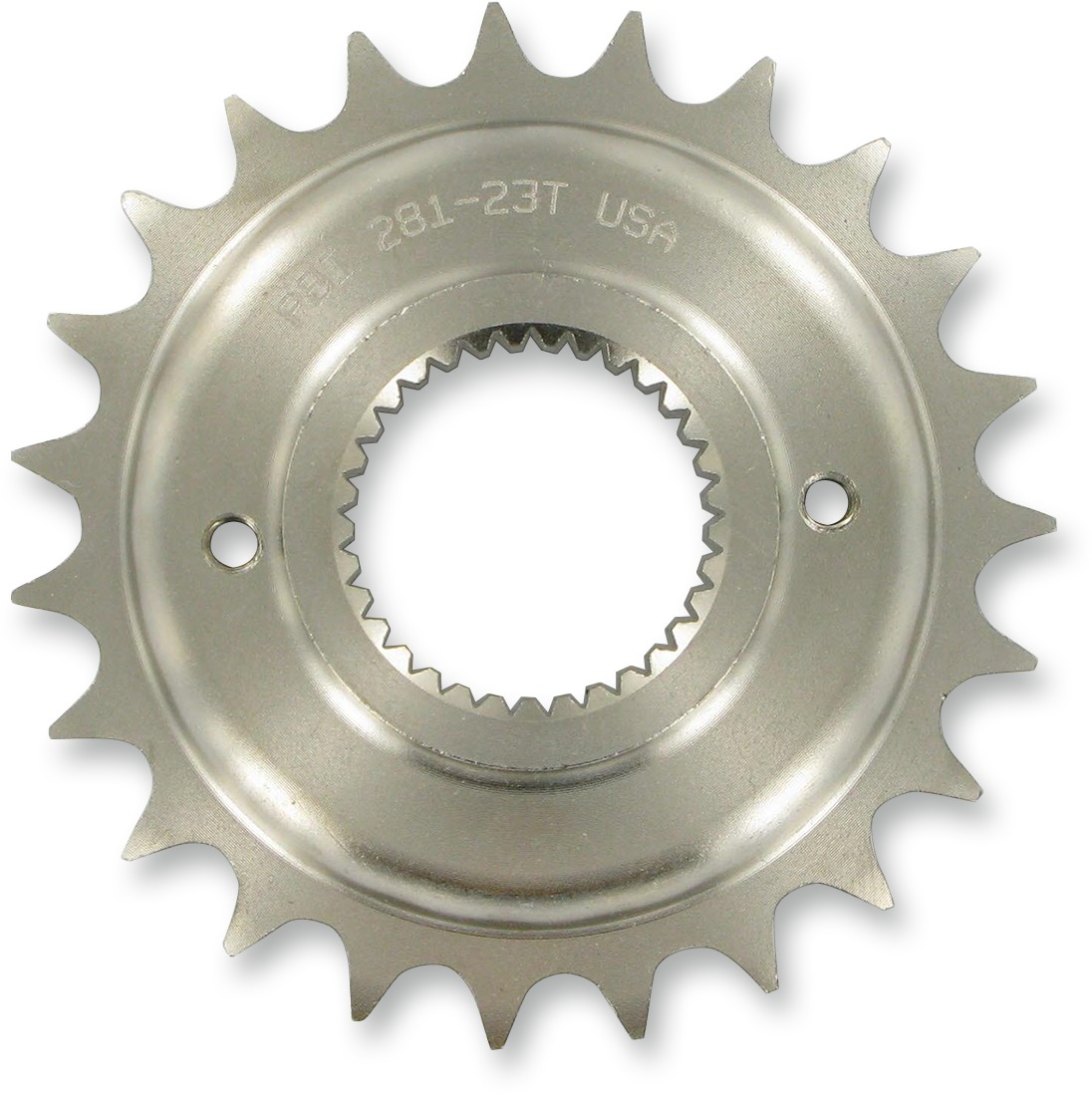 Steel 530 24T C/S Sprocket Nickel Offset 0.750" - Click Image to Close