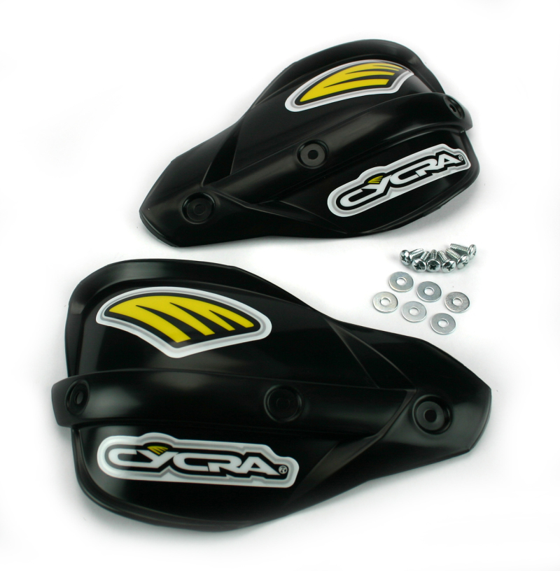 Cycra Enduro Pro Bend Replacement Handshields - Black - Click Image to Close
