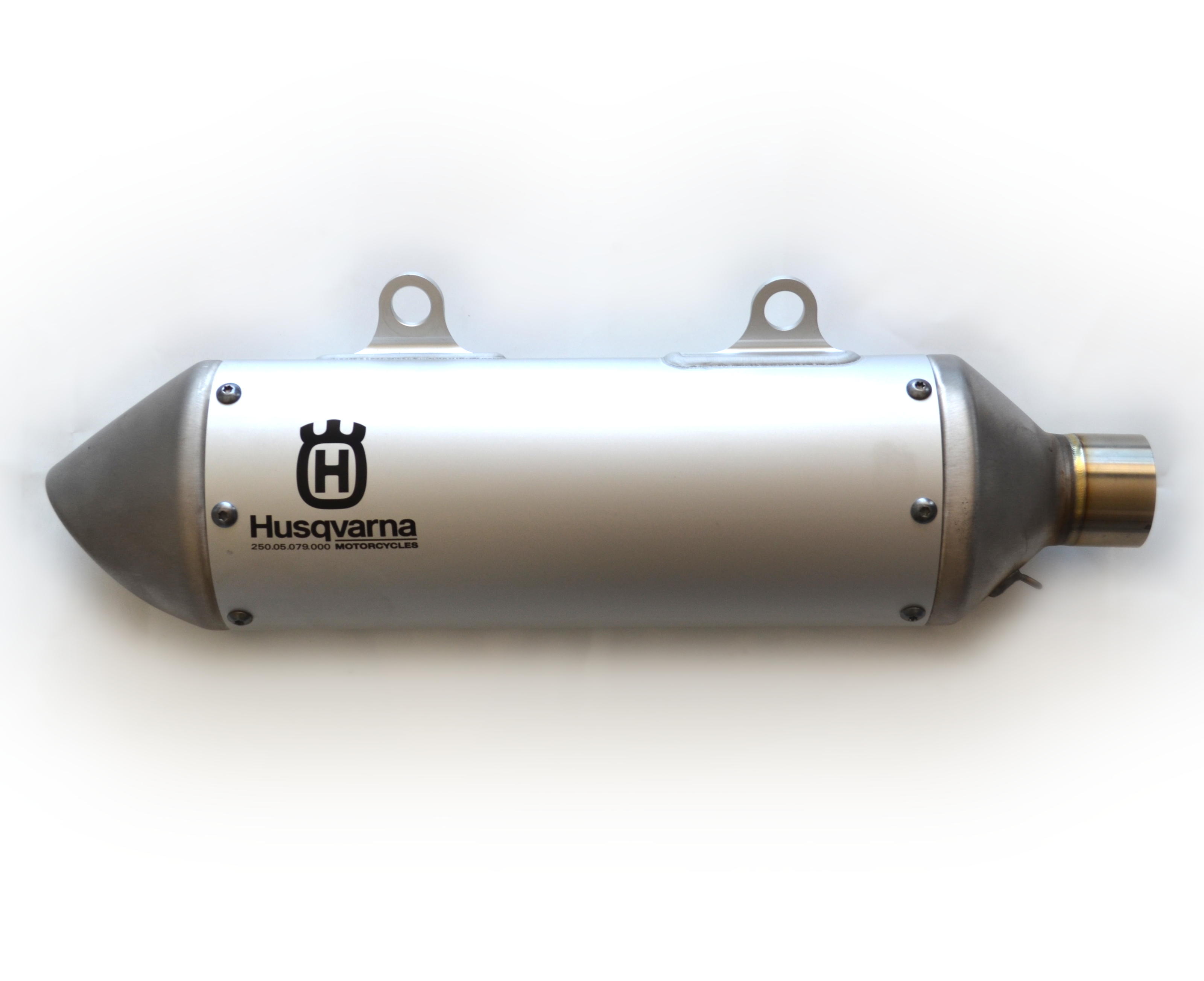 Slip On Exhaust Muffler / Silencer - For 16-18 Husqvarna FC250 - Click Image to Close